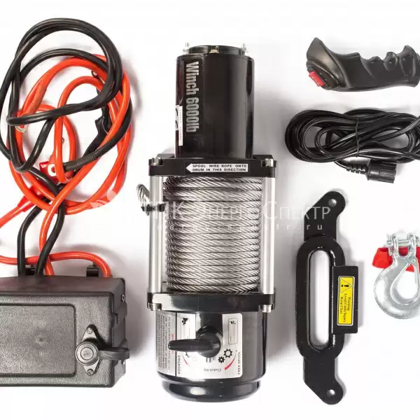 Лебедка (3629 кг/28 м) автомобильная TOR 12 V P8000