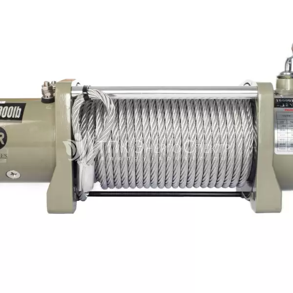 Лебедка автомобильная TOR ЛА S10000 г/п 4536 кг 28 м 12V