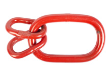 Звено овальное с дополнительными звеньями и плоским профилем TOR 6,7 t (г/п 6,7 т) в наличии Звено овальное с дополнительными звеньями и плоским профилем TOR 6,7 t (г/п 6,7 т)