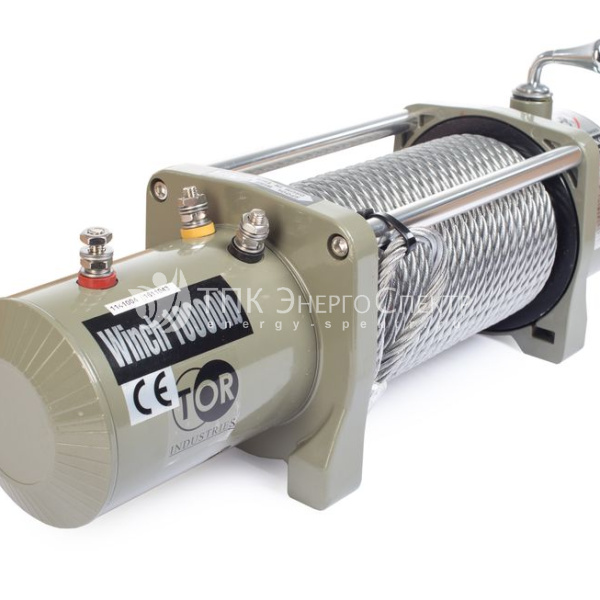 Лебедка автомобильная TOR ЛА S10000 г/п 4536 кг 28 м 12V BASE